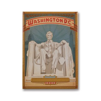 Washington, DC Magnet | Metal Magnet