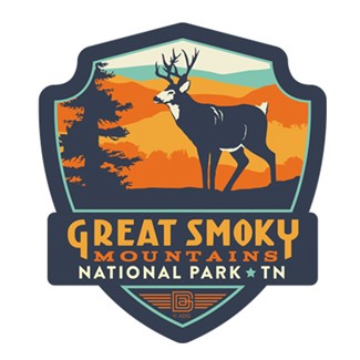 Great Smoky Deer Emblem | Vinyl Magnet