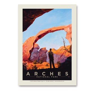 Arches NP Arch of Triumph Vert Sticker | Made in the USA
