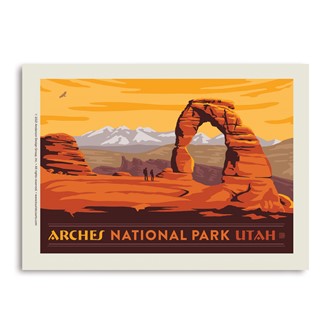 Arches NP Horizontal Vert Sticker | Made in the USA