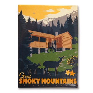 Great Smoky LeConte Lodge | American made metal magnets