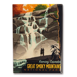 Great Smoky Ramsey Cascades | Metal magnets
