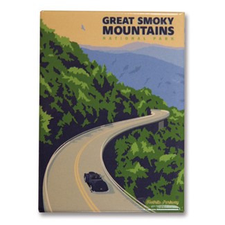 Great Smoky Foothills Pathway | Scenic National Park Magnets