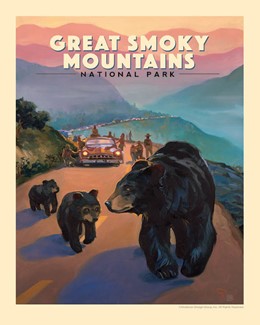 Great Smoky Bear Jam Print | 8" x 10" Print
