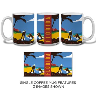 FL Beach Girl Mug | Made in the USA