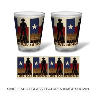Austin Cowboy Shot Glass | Made in the USA