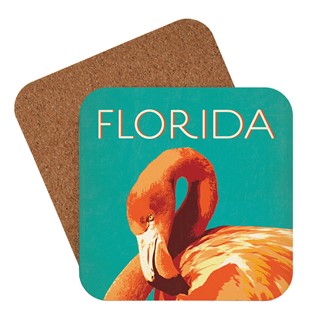 FL Flamingo Coaster | American made Flamingo coaster