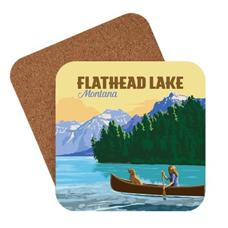 Montana Flathead Lake | American made coaster