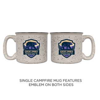 Great Smoky National Park Emblem Campfire Mug | Tourist Courts