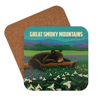 Great Smoky Wildflower Heaven | American made coaster