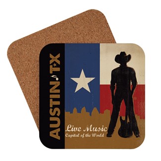 Austin Cowboy Coaster | USA Made