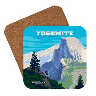 Yosemite Half Dome Vista | American made coaster