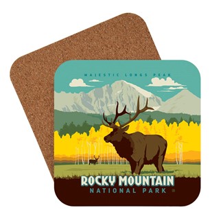 Rocky Mountain Longs Peak | American Made Coaster