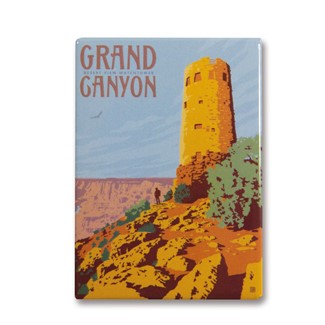 Grand Canyon Desert View Watchtower Magnet | Made in the USA