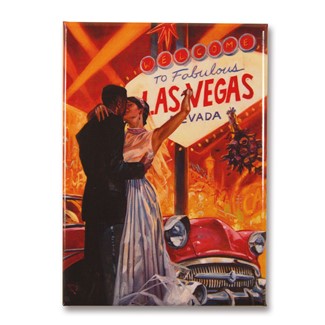 Las Vegas Wedding Magnet | Metal Magnet