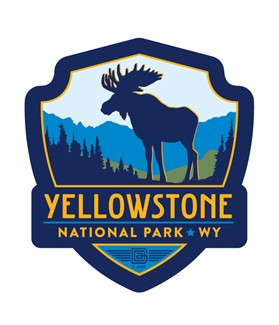 Yellowstone Moose Emblem Magnet | Vinyl Magnet