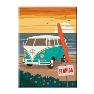 FL Locals Only Magnet | Metal Magnet