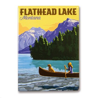 MT Flathead Lake | American made magnets