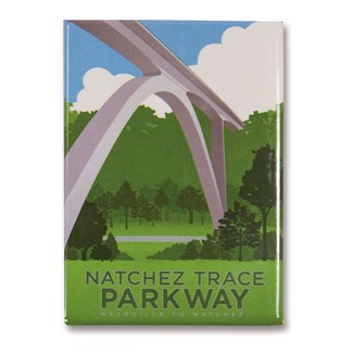 Natchez Trace Parkway | Metal Magnet