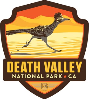 Death Valley Roadrunner Emblem Magnet | Vinyl Magnet