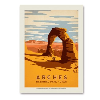 Arches NP Delicate Arch Vert Sticker | Vertical Sticker