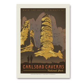 Carlsbad Caverns | Vertical Sticker