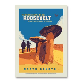 Theodore Roosevelt | Vertical Sticker