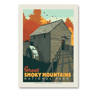 Great Smoky Cable Mill | Vertical Sticker