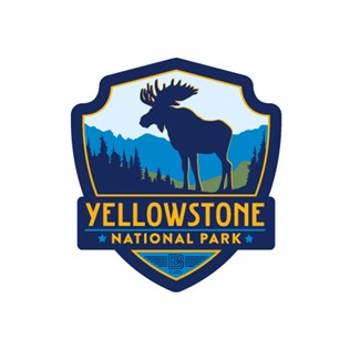 Yellowstone Moose Emblem Sticker | American Made