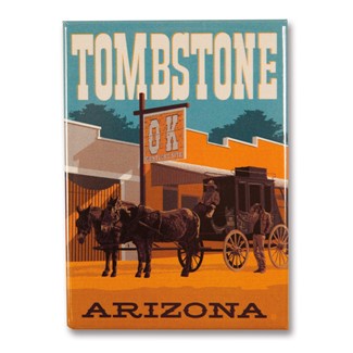 OK Tombstone, AZ | Metal Magnet