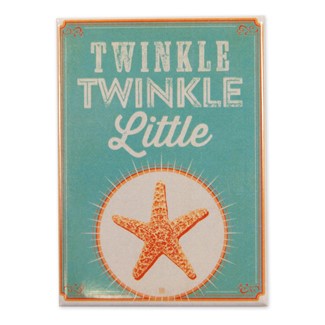Twinkle, Twinkle Little Star Magnet | Metal Magnet