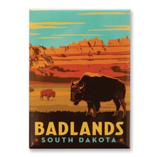 Badlands, SD Magnet | American Made Magnet