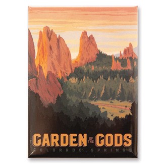 Garden of the Gods, CO Magnet | Metal Magnet