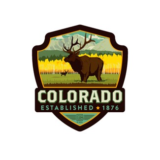 Elk CO Emblem Sticker | Emblem Sticker