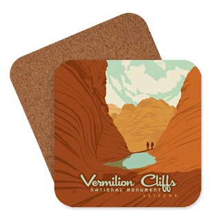 Vermilion Cliffs National Monument Coaster | American Made Coaster