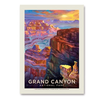 Grand Canyon Landscape Vert Sticker | Made in the USA
