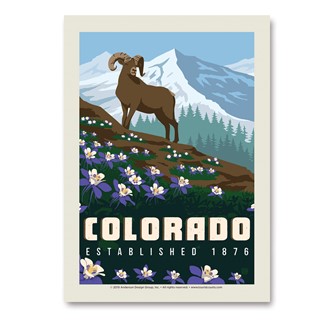 Columbine CO Vert Sticker | Vertical Sticker