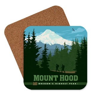 Mount Hood, OR Coaster | American made coaster