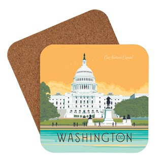 Washington, DC Capitol Coaster | American made coaster