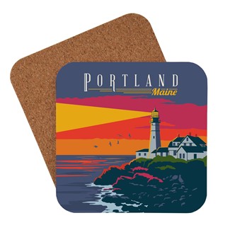 Portland, ME Coaster | American made coaster