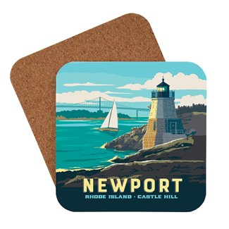 RI Newport Coaster | American Made Coaster