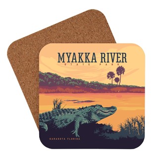 Myakka River State Park Coaster | American made coaster
