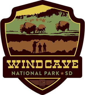 Wind Cave Emblem Sticker | American Made