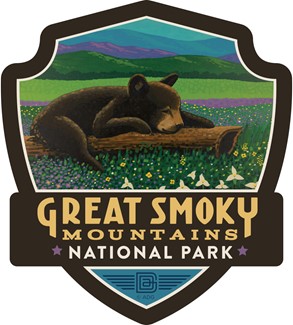 Great Smoky Wildflower Heaven Emblem Sticker | Emblem Sticker