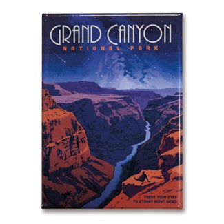 Grand Canyon Star Gazing Magnet | American Made Magnet