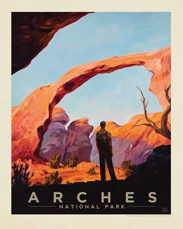 Arches NP Arch of Triumph 8" x 10" Print | Made in the USA