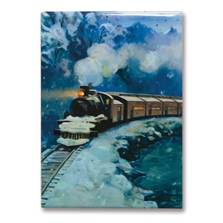 Great Smoky Little River Railroad Magnet | Metal Magnet