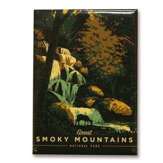 Great Smoky Tranquility Magnet | Metal Magnet