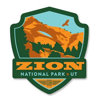 Zion Emblem Wooden Magnet | American Made
