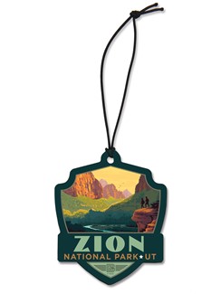Zion 100th Emblem Wooden Ornament | American Made